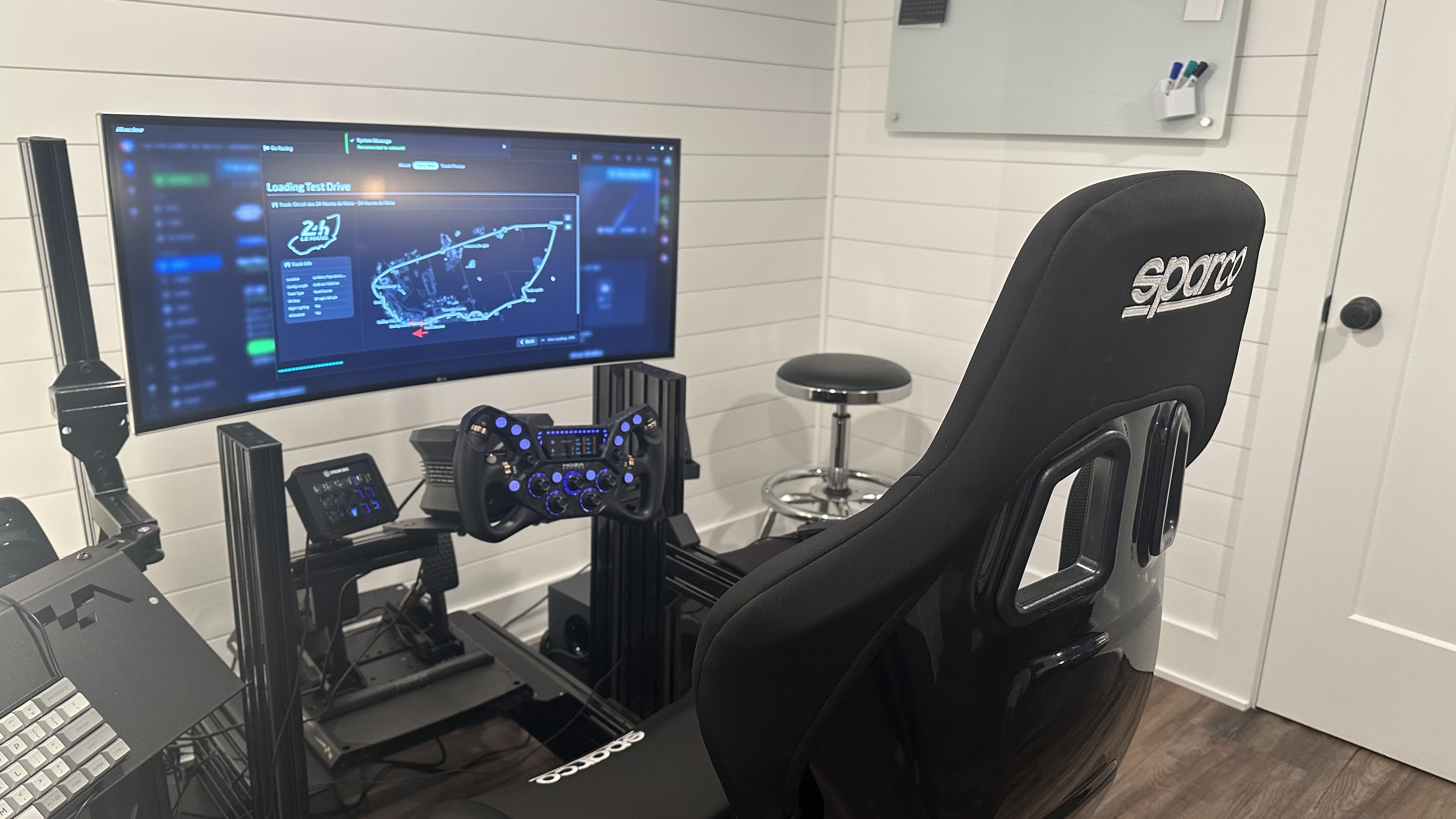 Sim racing setup