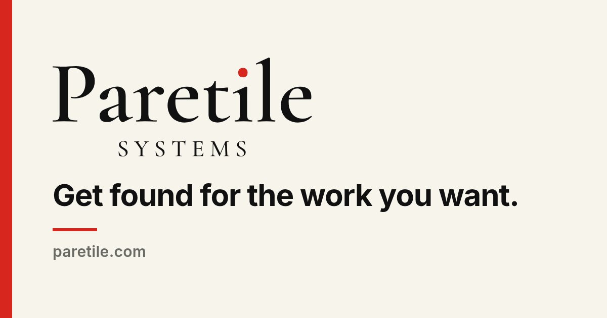 Paretile Systems